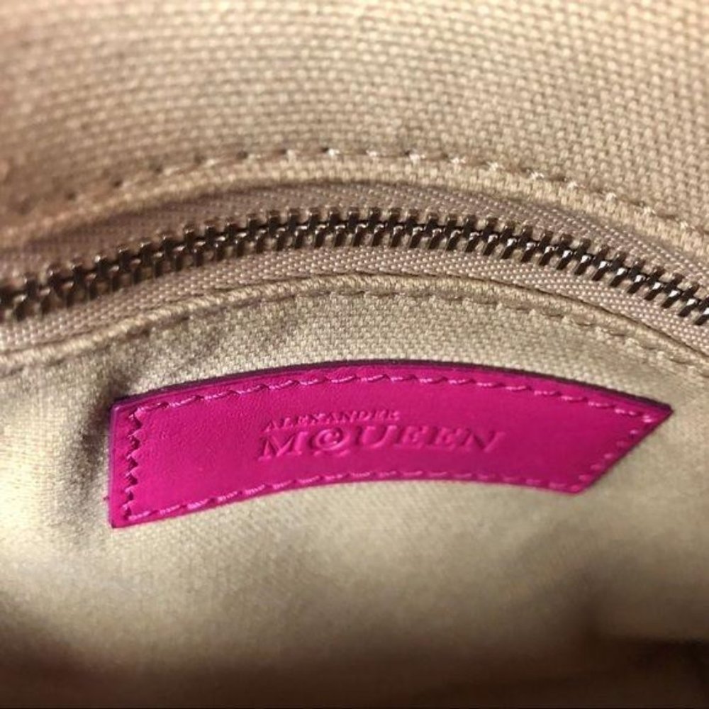 Alexander McQueen Pink Leather Legend Satchel - Picture 15 of 16